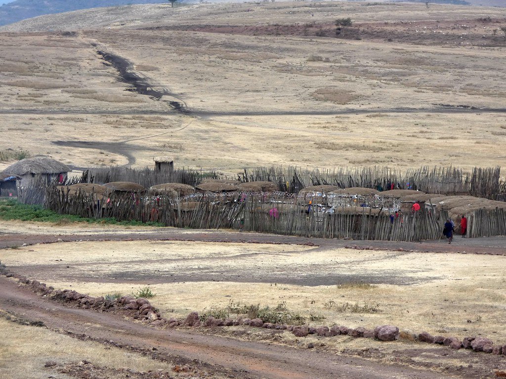 Maasai village